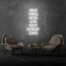 Charger l&#39;image dans la galerie, Great Things Never Come From Comfort Zones

