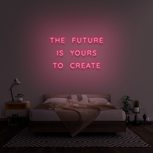 将图片加载到图库查看器，The Future is Yours to Create
